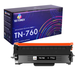 Shop Now Discounts on Compatible Brother TN760 Toner Cartridge (TN-760)  High Yield