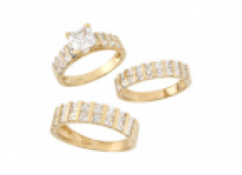 Get Discounts on His and Hers Trio Wedding Ring Set (JL X8184)